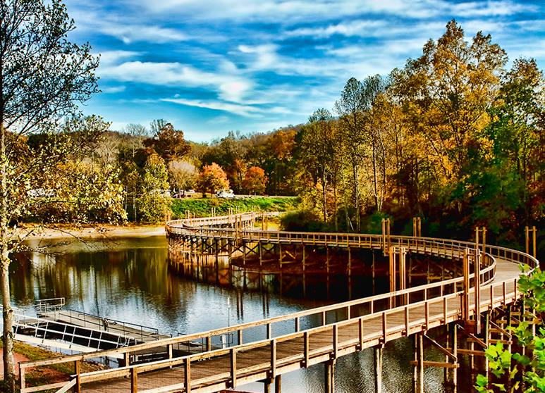 Take This Boardwalk At The Stonewall Resort In West Virginia For