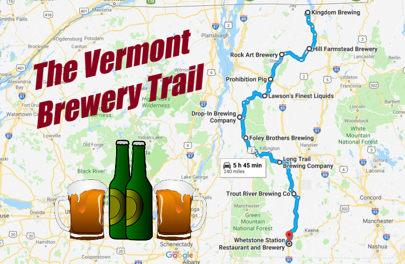 Pint Glass Long Trail BREWING CO - Taste of Vermont - Take A Hike! 