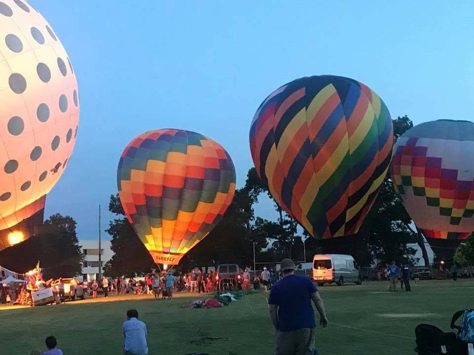The Tulsa Hot Air Balloon Glow And Festival In Oklahoma Will Light Up