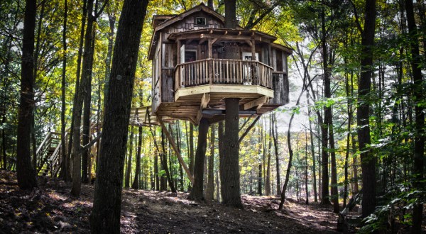 These Unbelievable Treehouses In Ohio Will Have Your Inner Child Jumping For Joy