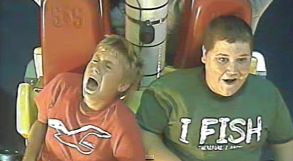Watch This Kid Totally LOSE It On A Tennessee Roller Coaster – LOL