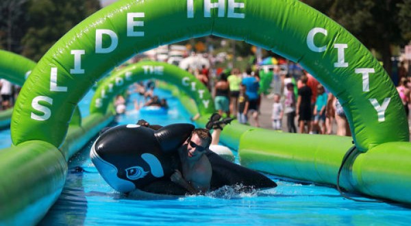 This Huge 1,000 Foot Waterslide Is Coming To Michigan… And It’s Awesome