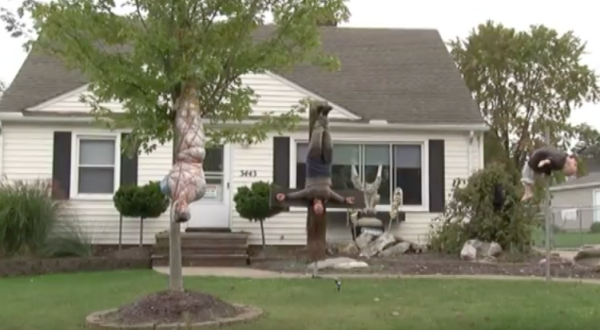 Here’s The Controversial, Disturbing Ohio Halloween Display Everyone Is Talking About