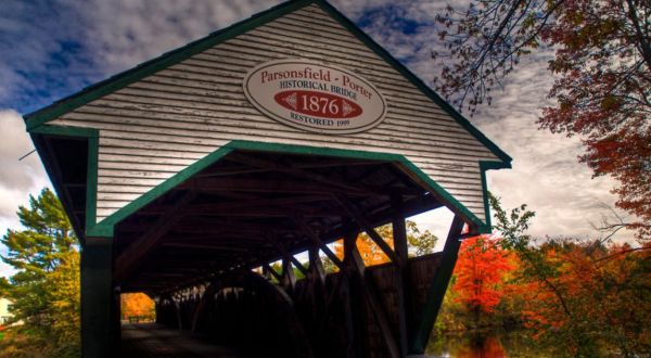 You’ll Want to Cross these 10 Amazing Covered Bridges in Maine