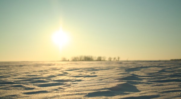 10 Times Snow Transformed North Dakota Into The Most Beautiful Scenery