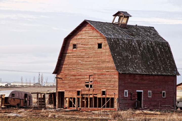 Old barn in Nampa, Idaho
