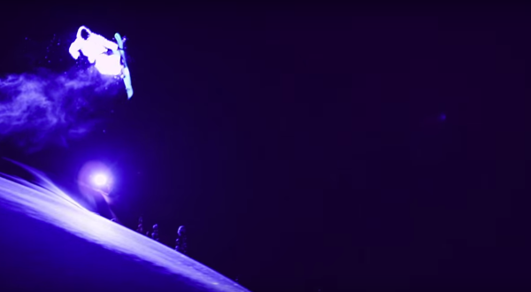 Two Guys In LED Suits Went Night Skiing In Alaska. The Results Were Unbelievable.