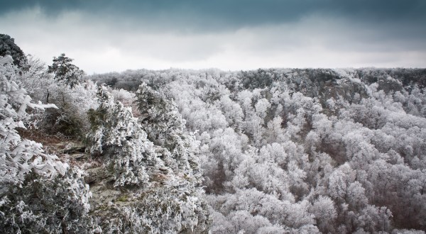 12 Times Snow Transformed Arkansas Into The Most Beautiful Scenery