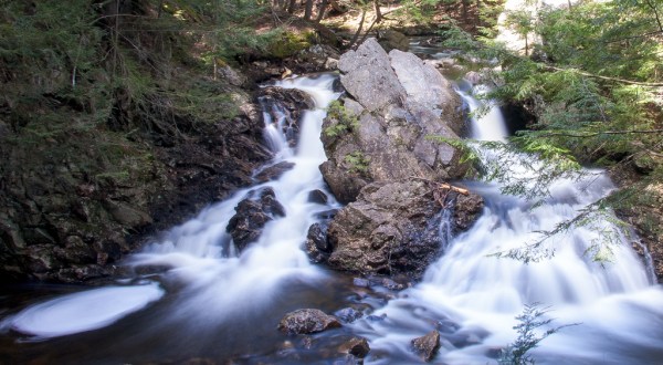 These 17 Hidden Waterfalls In Massachusetts Will Take Your Breath Away