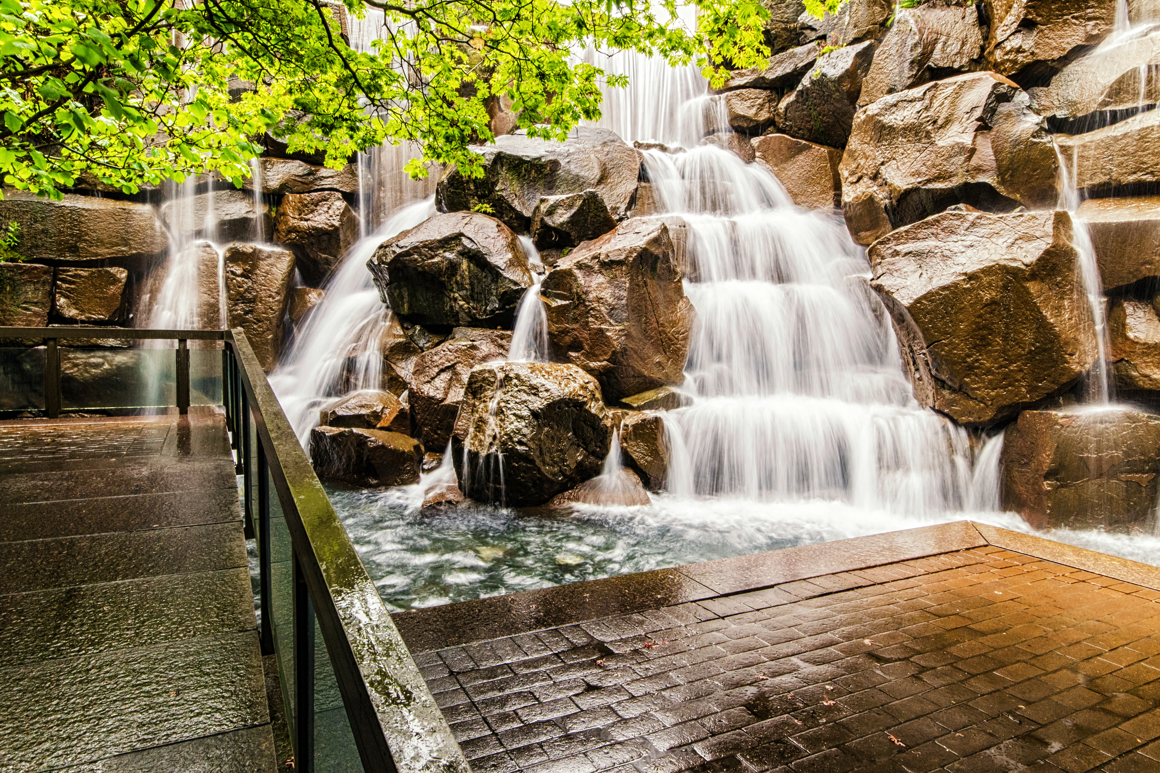 This free waterfall park in our state is so breathtaking! 
