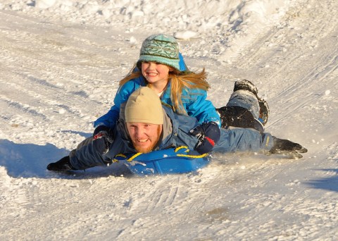 Here Are the 12 Best Places To Go Sledding In Vermont This Winter