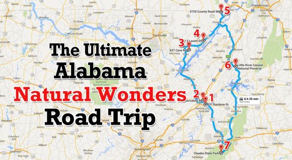 The Ultimate Alabama Natural Wonders Road Trip Is Right Here – And You’ll Want To Take It