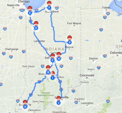 Here's The Ultimate Terrifying Indiana Road Trip