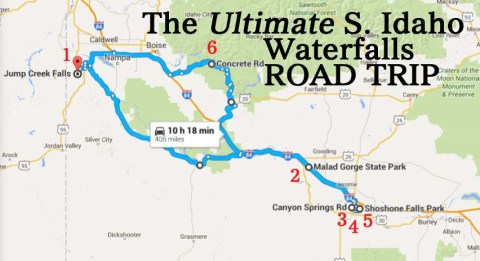 The Ultimate S. Idaho Waterfalls Road Trip Is Right Here – And You’ll Want To Do It