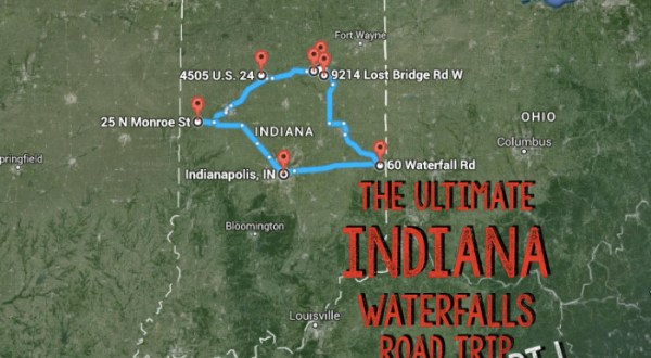 The Ultimate Indiana Waterfalls Road Trip (Part 1: Northern Indiana)