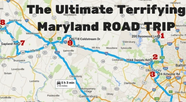 A Terrifying Maryland Road Trip Is Right Here And It’s Tons Of Scary Fun