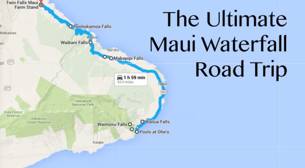The Ultimate Maui Waterfall Road Trip Is Right Here – And You’ll Want To Do It