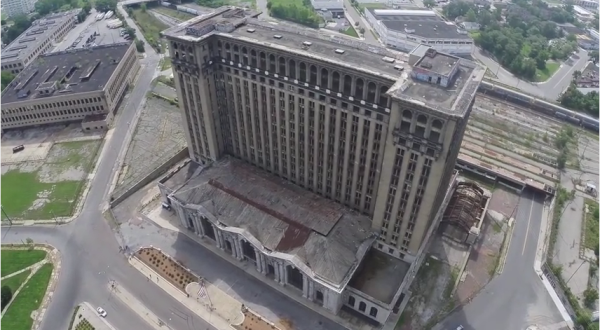 What This Drone Footage Caught In Michigan Will Drop Your Jaw