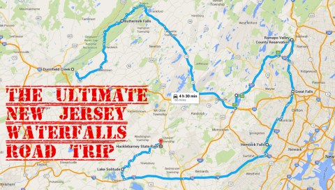 This Waterfall Road Trip Through New Jersey Is A Must