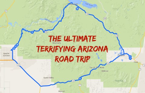 Take A Terrifying Arizona Road Trip That's Loads Of Scary Fun