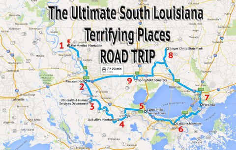 The Ultimate Terrifying South Louisiana Road Trip Is Right Here --- And You'll Want To Do It