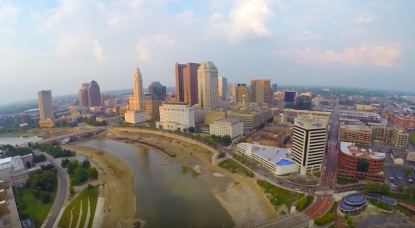 What This Drone Footage Caught In Ohio Will Drop Your Jaw