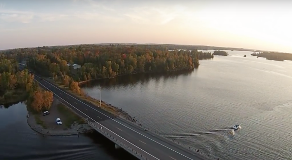 What This Drone Footage Caught In Minnesota Will Drop Your Jaw