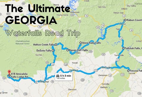 The Ultimate Georgia Waterfalls Road Trip Is Here—And Anyone Can Do It