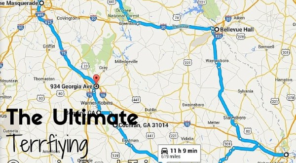 Take This Terrifying Georgia Road Trip And It Just May Haunt Your Dreams