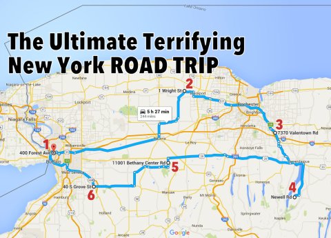 The Ultimate Terrifying New York Road Trip Is Right Here And It's Good, Scary Fun