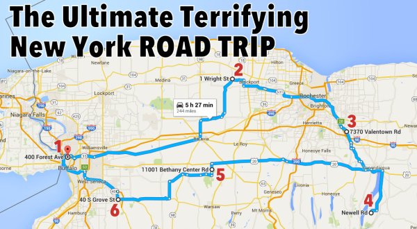 The Ultimate Terrifying New York Road Trip Is Right Here And It’s Good, Scary Fun