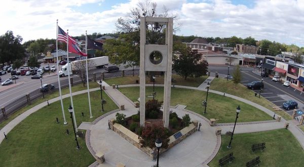 What This Drone Footage Caught In Arkansas Will Drop Your Jaw