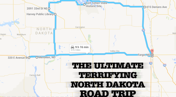 Take This Haunting Road Trip To The Most Terrifying Places In North Dakota