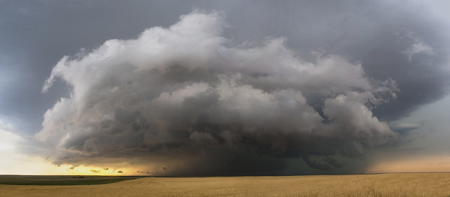 thunderstorm developing