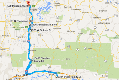 Where This Awesome Arkansas Weekend Road Trip Will Take You Is Unforgettable