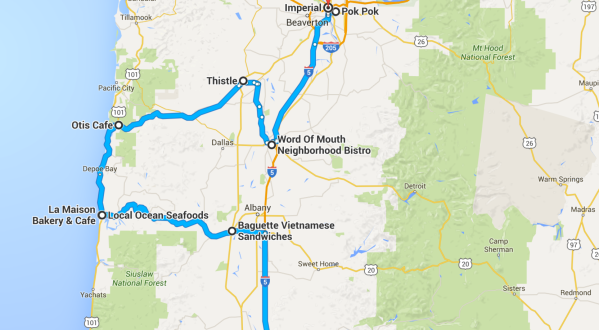 This Epic 3-Day Restaurant Road Trip In Oregon Will Make Your Mouth Explode
