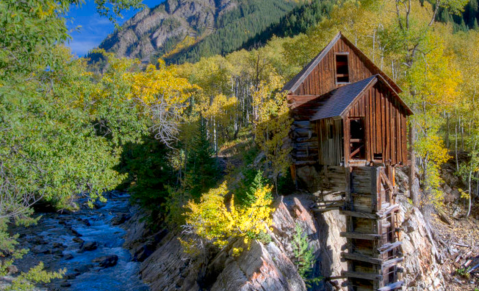 The Remnants Of This Abandoned Mill In Colorado Are Hauntingly Beautiful