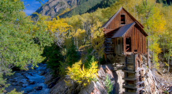The Remnants Of This Abandoned Mill In Colorado Are Hauntingly Beautiful