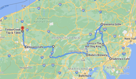This Epic 3-Day Restaurant Road Trip In Pennsylvania Is A Delicious Adventure