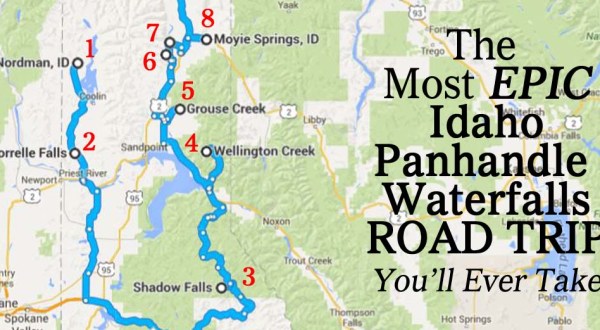 The Most Epic North Idaho Waterfalls Road Trip Is Here – And You’ll Want To Do It