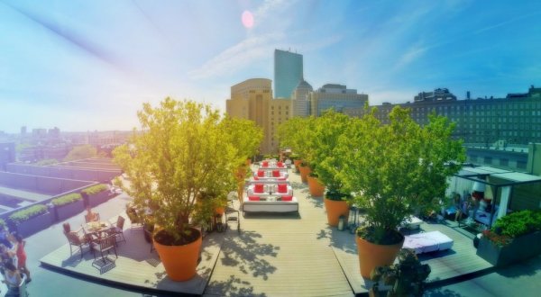 10 Restaurants With Incredible Rooftop Dining In Massachusetts