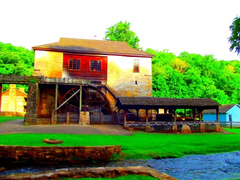 Travel Back In Time With These 15 Unique Attractions at Spring Mill State Park In Indiana