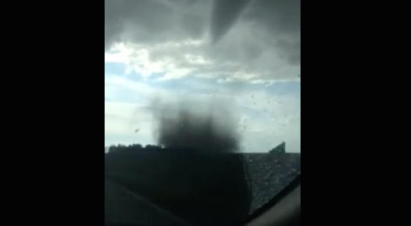 This Up-Close Encounter With A Nebraska Tornado is Truly Terrifying