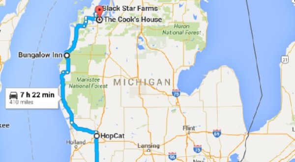 This Epic 3-Day Restaurant Road Trip In Michigan Will Make Your Mouth Explode