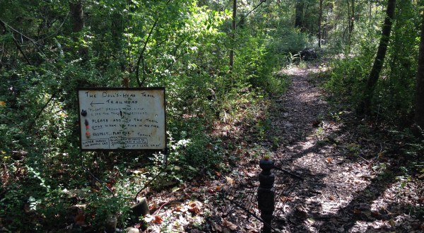 Take A Terrifying Hike Along Doll’s Head Trail, An Eerie Walking Path In Georgia