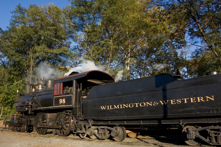 Wilmington & Western Railroad train Delaware