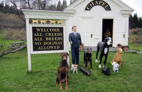 There's No Place In The World Like Dog Chapel in Vermont