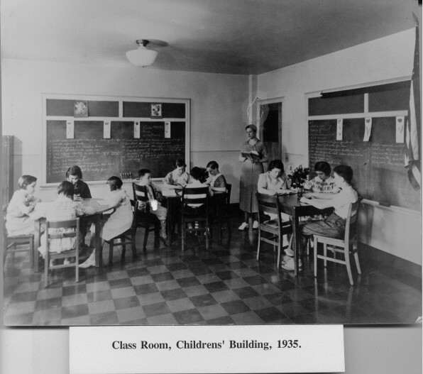 Delaware 1930's classroom