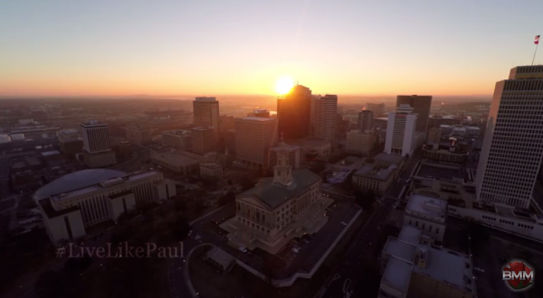 What This Drone Footage Caught In Nashville Will Drop Your Jaw