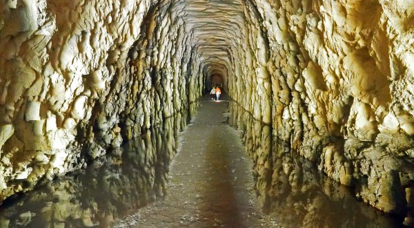 Walk Through The Stumphouse Mountain Tunnel, A Little-Known Historic Destination In South Carolina